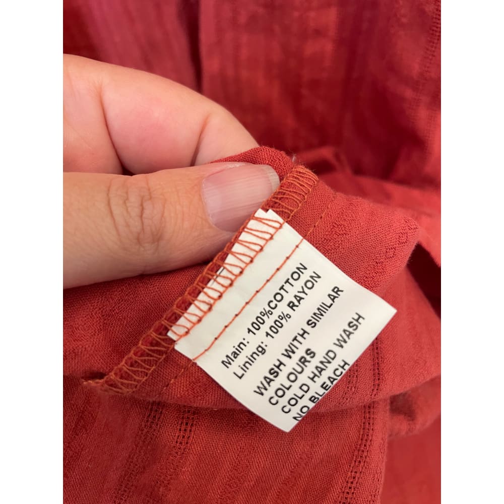 Iris maxi skirt – brand new cut label | size 14–16 | cotton rayon blend - skirts bnew label cut branded clothing