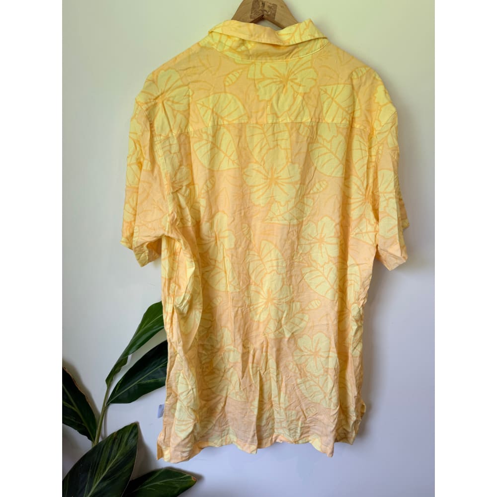 Islakoko size 2xl cotton/linen blend shirt - shirts tops menās apparel
