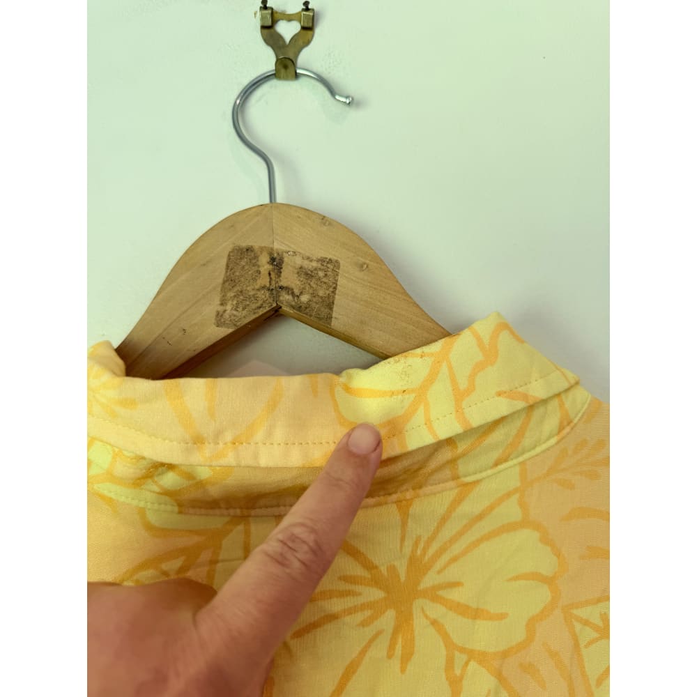 Islakoko size 2xl cotton/linen blend shirt - shirts tops menās apparel