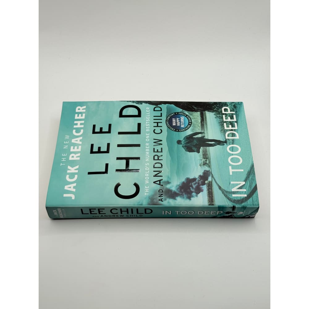 In too deep by lee child and andrew child - print books printed media