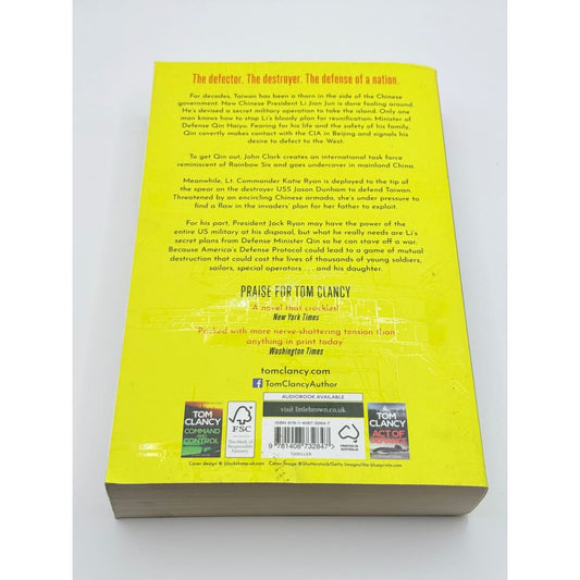 Defense protocol (a jack ryan novel) by tom clancy and andrews & wilson - print books printed media