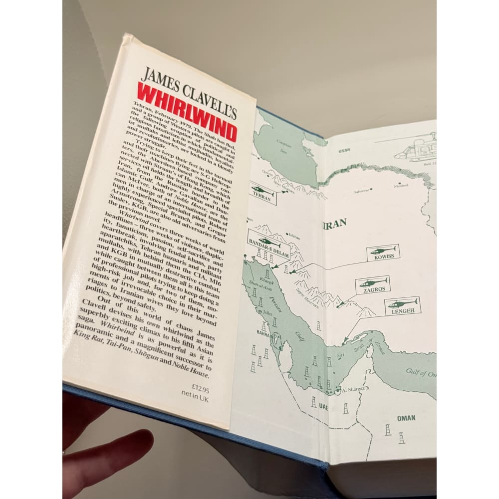 Whirlwind by james clavell – 2-book set | excellent condition | gripping historical epic - print books condition: used