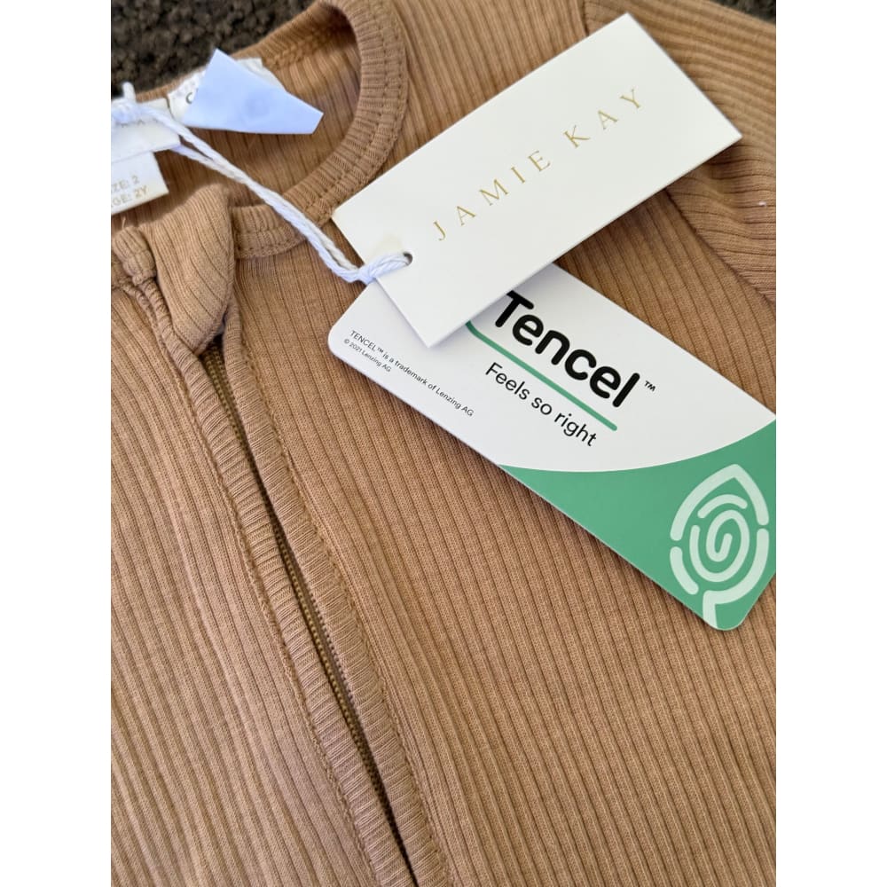Jamiekay size 2yr organic cotton modal frankie onepiece honeycomb