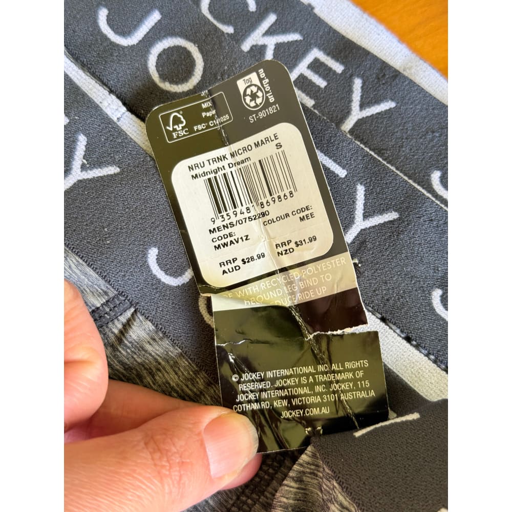 Set of 3 size s jockey no ride up boxer briefs rrp $31.99 each - boxer briefs underwear & basics men’s apparel