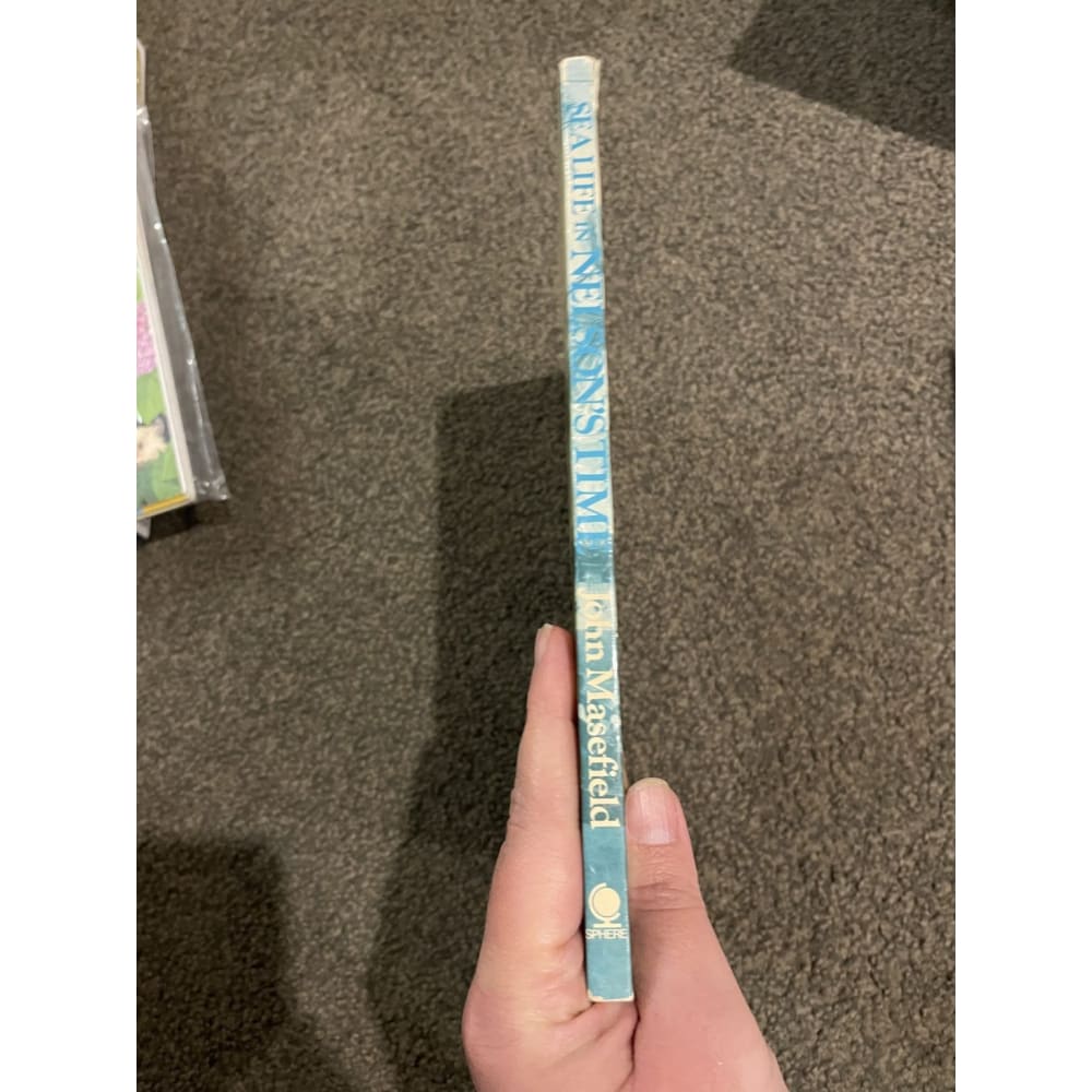 Sea life in nelson’s time - john masefield - print books book - condition: used - history - nature printed media