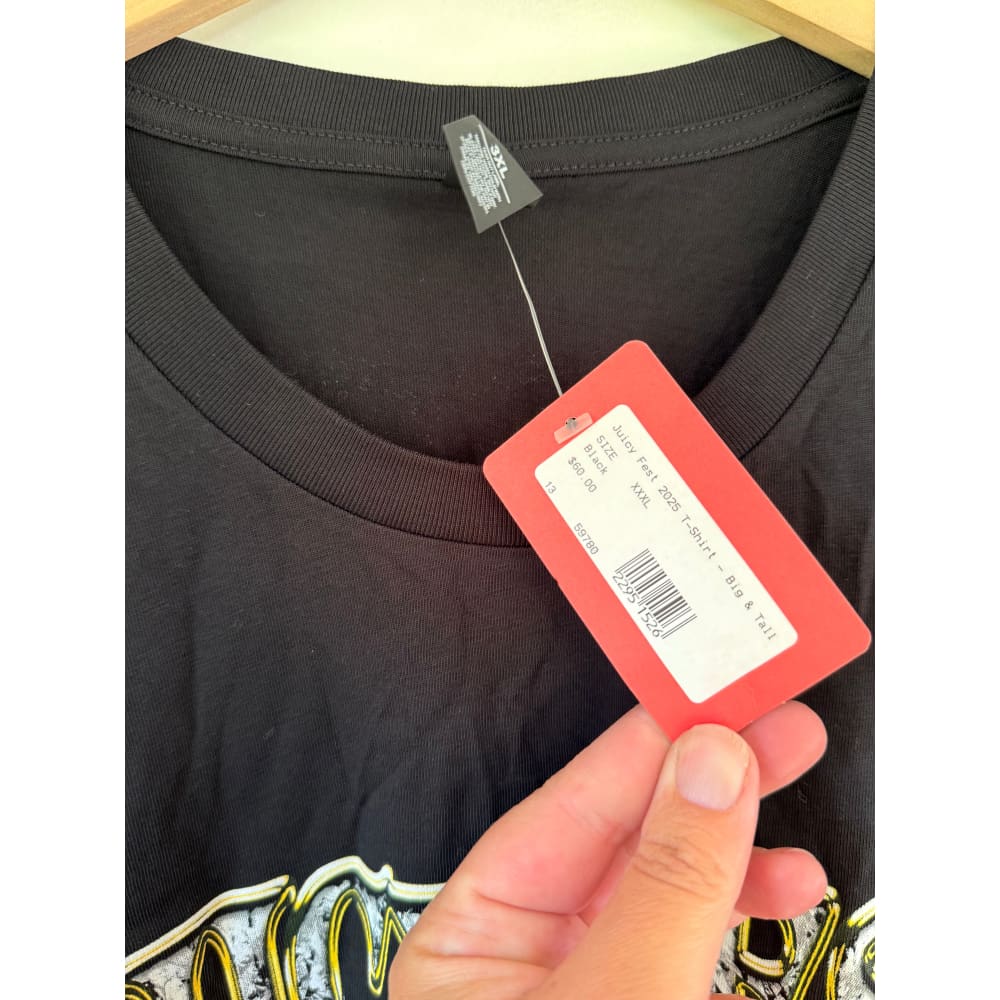 As colour juicy fest 2025 t-shirt - size 3xl - t-shirts tops men’s apparel