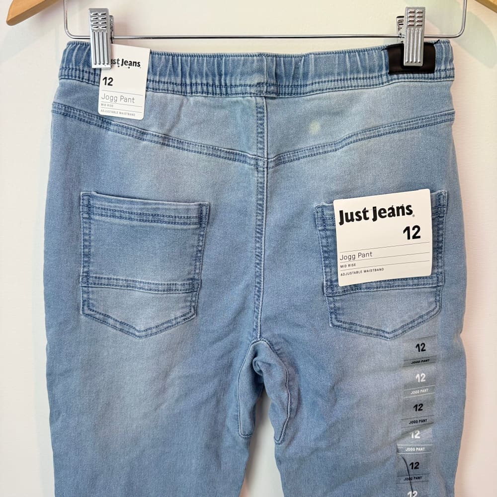 Just jeans size 12 boys jogg pant rrp $59.99 - joggers baby clothing