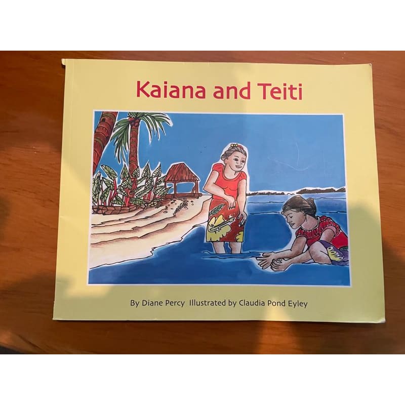Kaiana and teiti - diane percy - print books book - fiction printed media