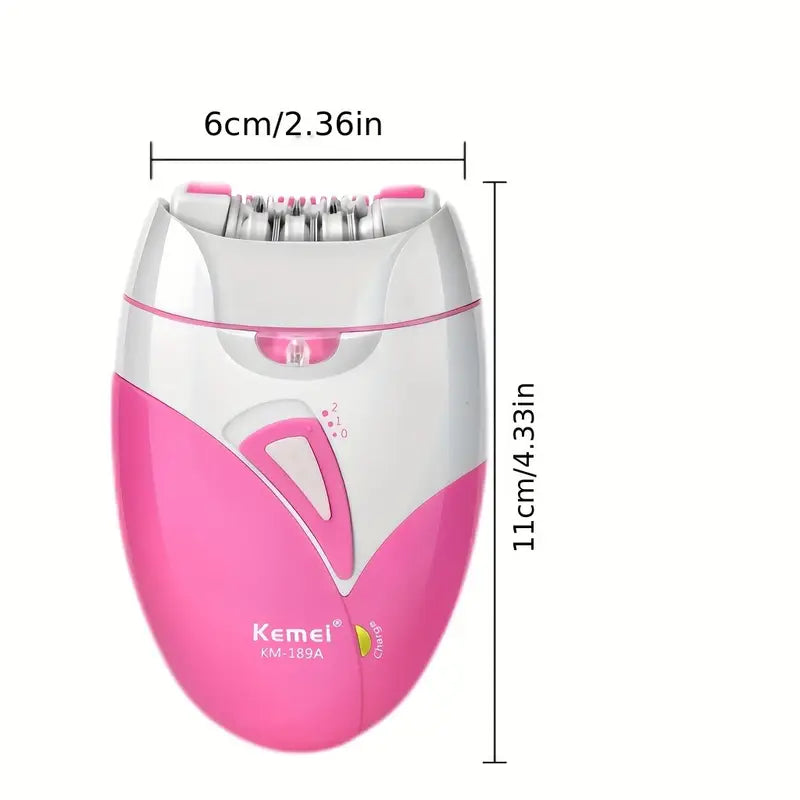 Kemei km-189a women’s usb rechargeable hair removal device - epilators health and wellness