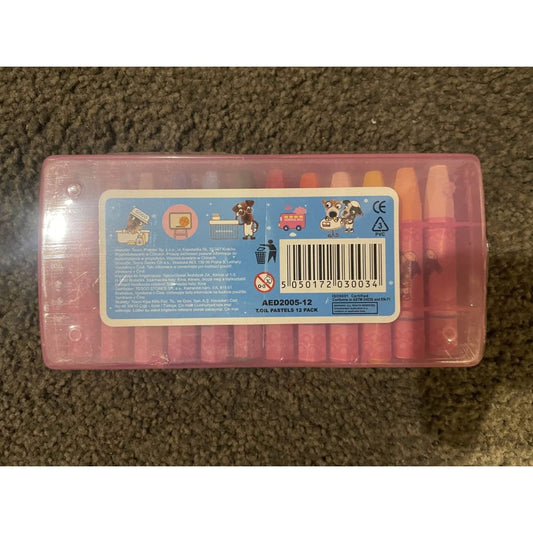 12 pack oil pastels - art & craft paint color - home & living - pastel home&living materials