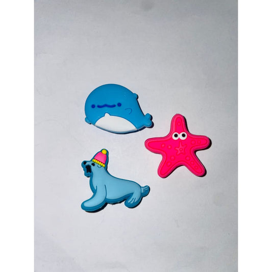 3x beach-themed shoe charms – brand new – fun add-ons for crocs & clog shoes - 2 - shoe accessories clogs - shoe