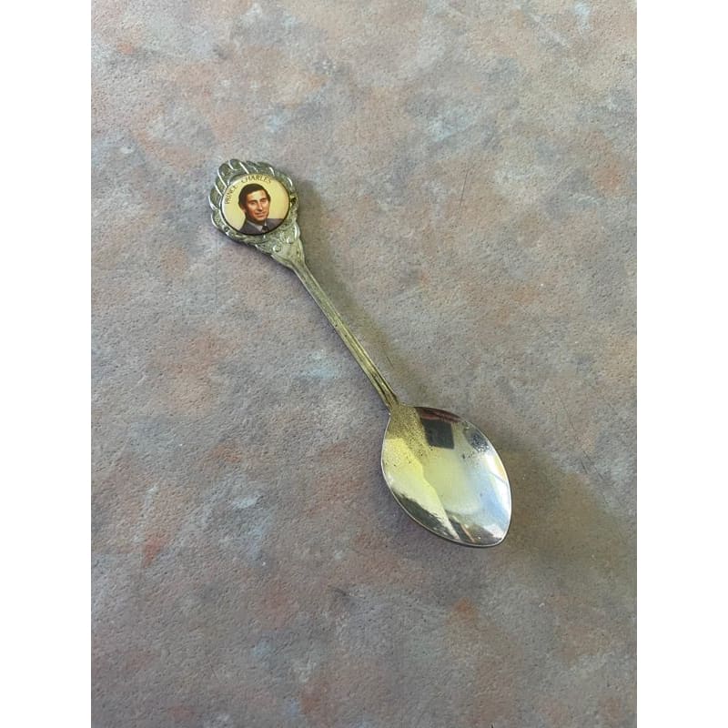 Kanda prince charles collector teaspoon - spoons condition: used - home & living - kitchen & cooking - spoons