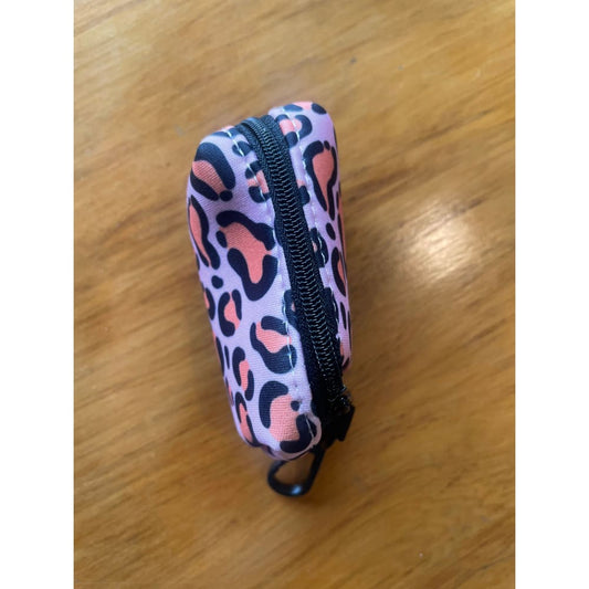 Kylomi leopard print poop bag dispenser - pet waste bag dispensers & holders pet apparel & accessories pet apparel &