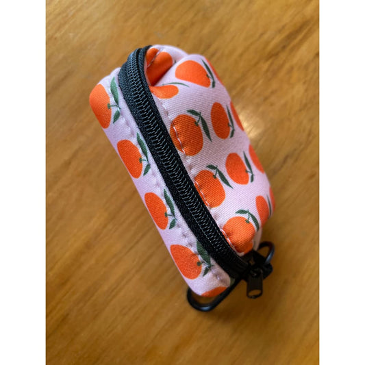 Kylomi orchard orange poop bag dispenser - pet waste bag dispensers & holders pet apparel & accessories pet apparel &