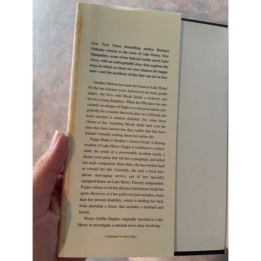 An accidental woman - barbara delinsky - print books book - condition: used - fiction - fiction book - romance printed