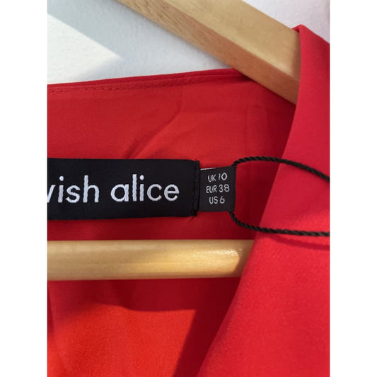 Bnwt lavish alice size 10 one shoulder cape dress - dresses clothing & fashion - dresses women’s apparel