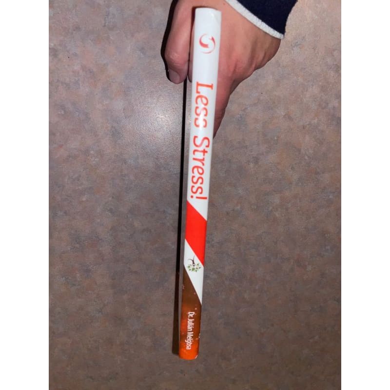 Less stress - dr. Julian melgosa - print books book - health - self-help printed media