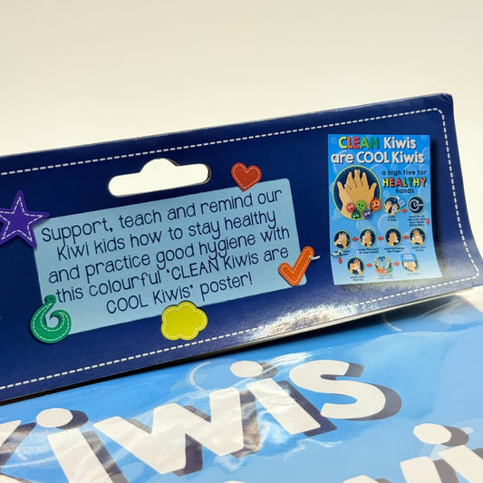 Learning toolbox classroom poster - clean kiwis are cool kiwis - posters