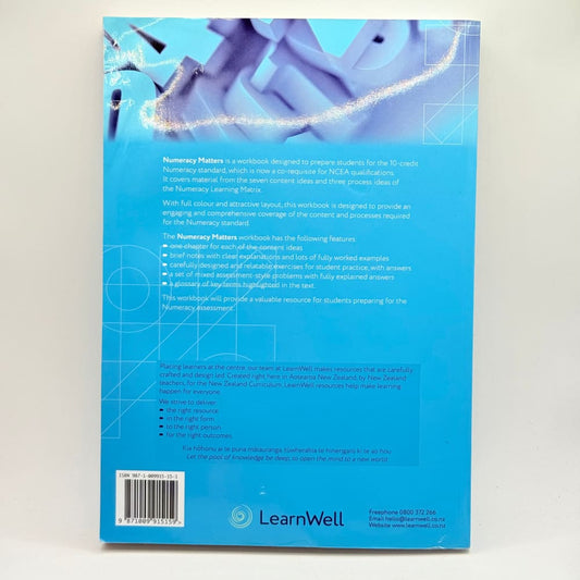 Numeracy matters workbook by phyl haydock - print books condition: used - what’s new printed media