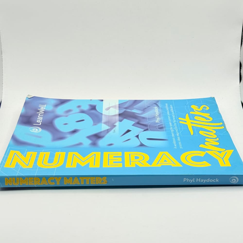 Numeracy matters workbook by phyl haydock - print books condition: used - what’s new printed media
