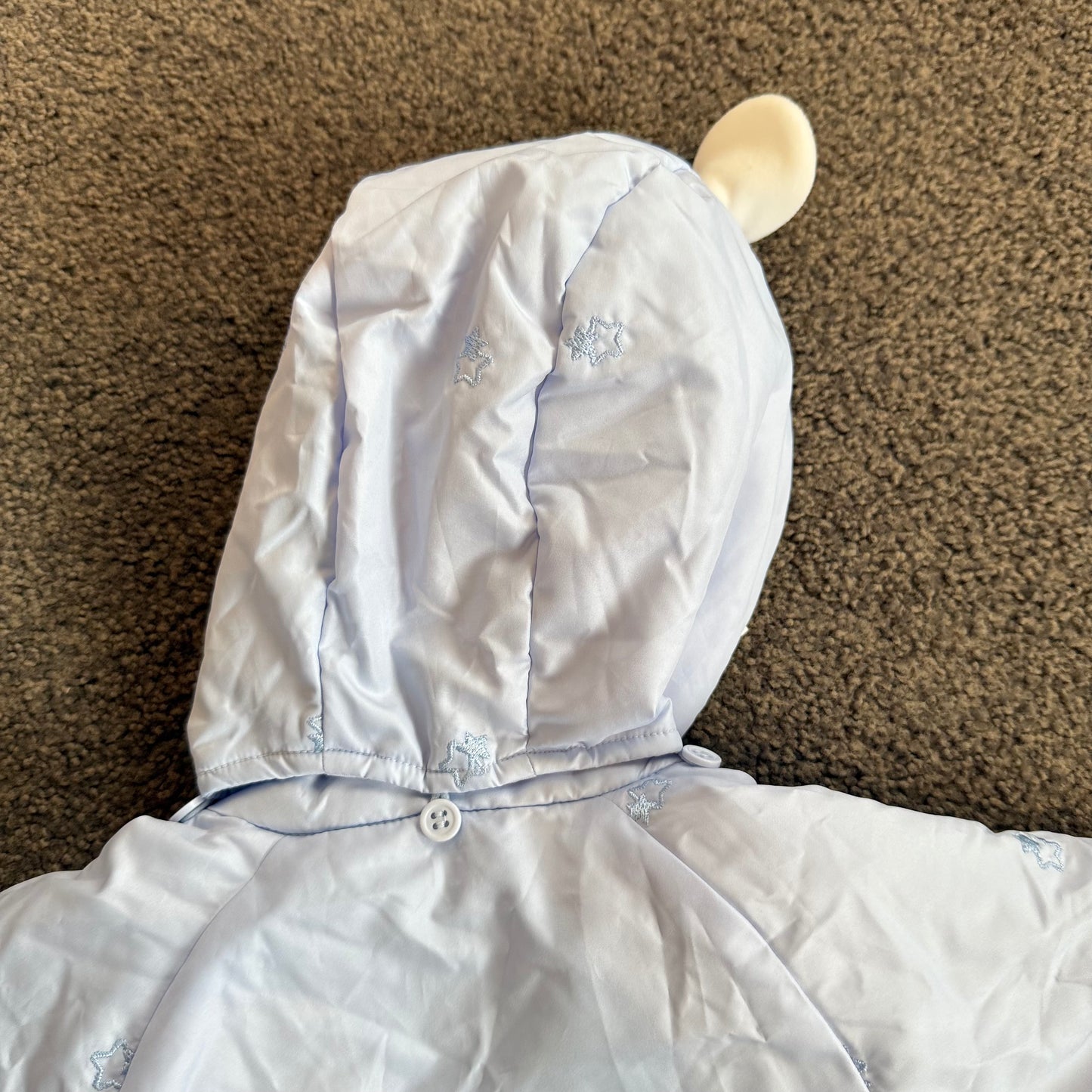 les enphants Baby Snowsuit Baby Blue - Size 12m