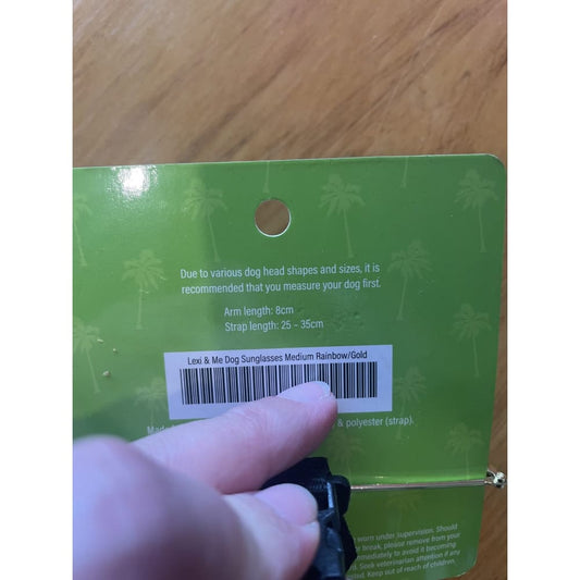 Lexi & me dog sunglasses - size m - pet apparel dog - pet - pet apparel & accessories - sunglasses pet apparel &