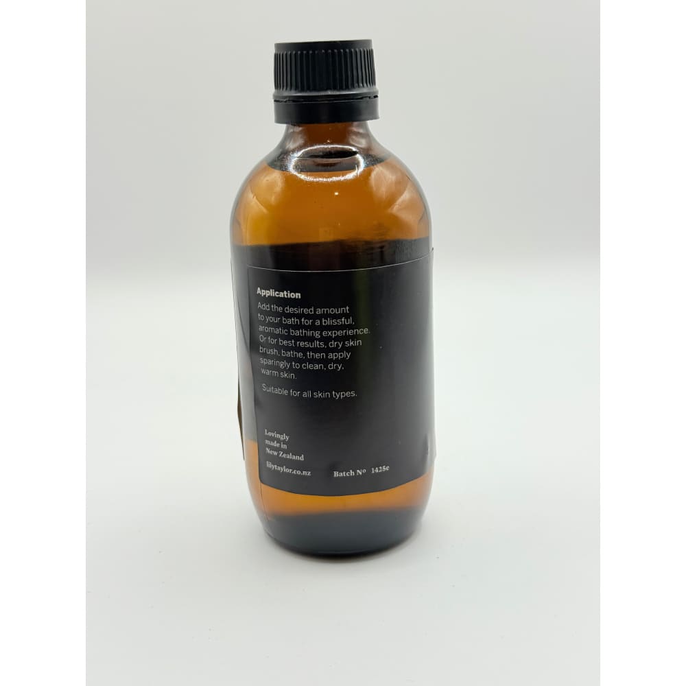 Lily taylor nourishing body oil with lavender geranium chamomile & patchouli 200ml - body oil health and wellness