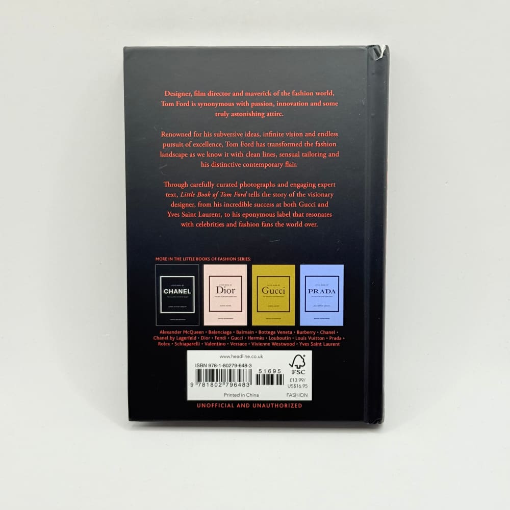 Little book of tom ford by kristen bateman - print books what’s new printed media