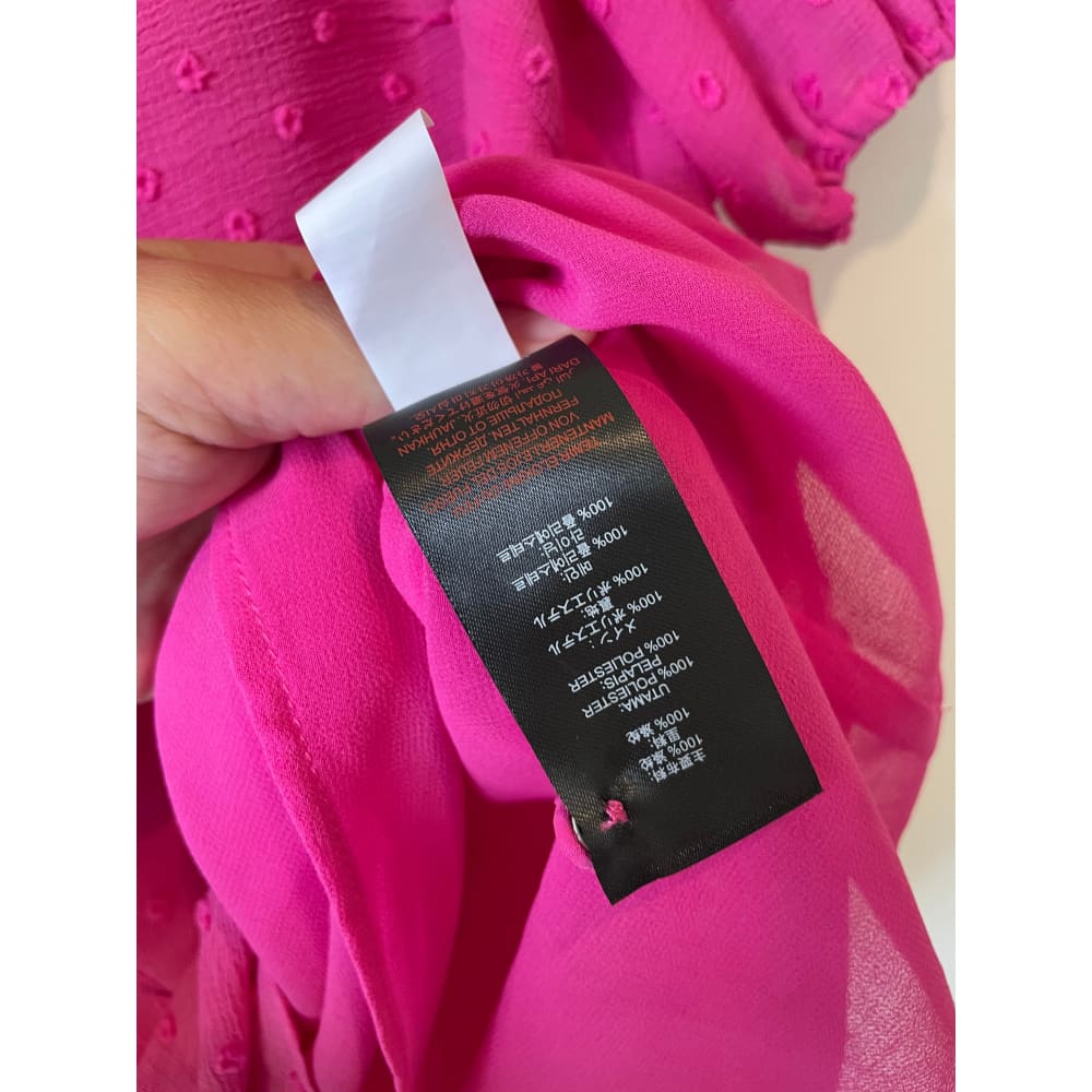 Love & roses pink top – size 10 (brand new cut-label) - blouses blouse - bnew label cut branded clothing - clothing &