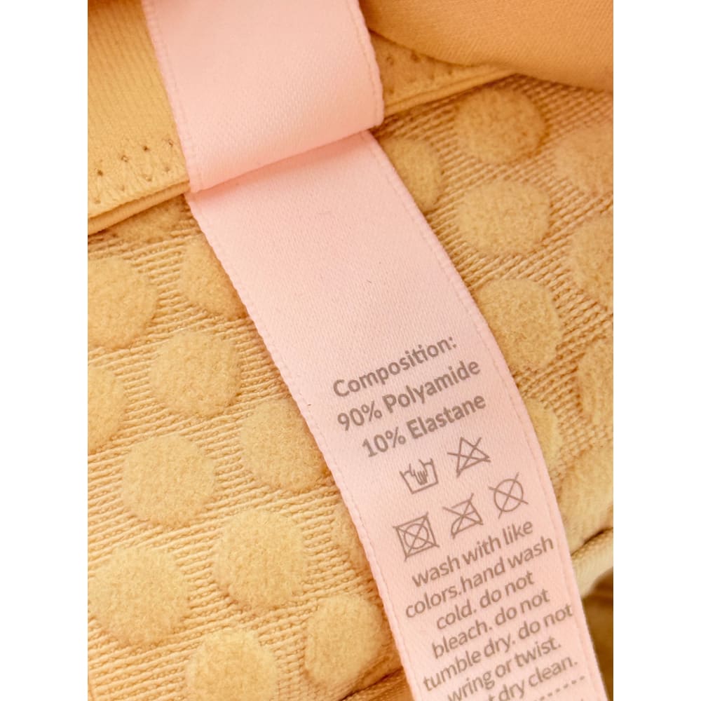 Luvlette size 75e beige supportive comfort bra - bras special categories women’s apparel