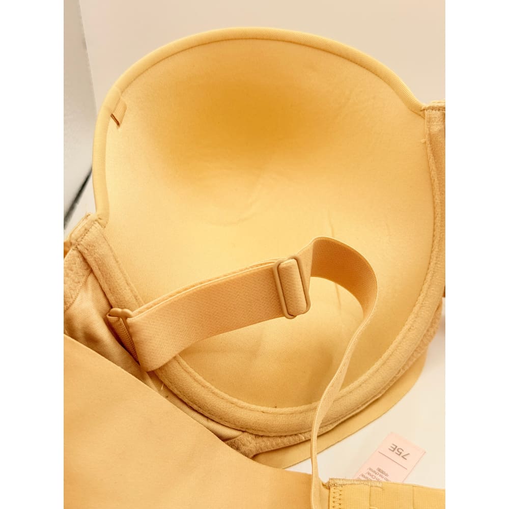 Luvlette size 75e beige supportive comfort bra - bras special categories women’s apparel