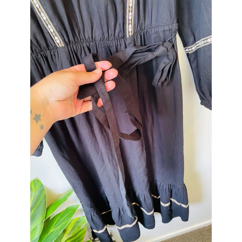 M&s boho dress – size 10 – 100% cotton – brand new cut label - dresses bnew label cut branded clothing - clothing &