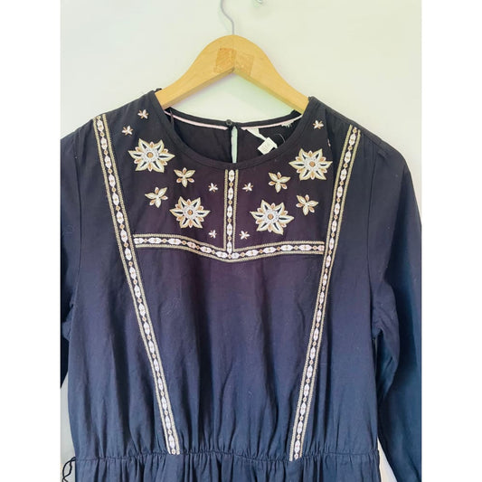 M&s boho dress – size 10 – 100% cotton – brand new cut label - dresses bnew label cut branded clothing - clothing &