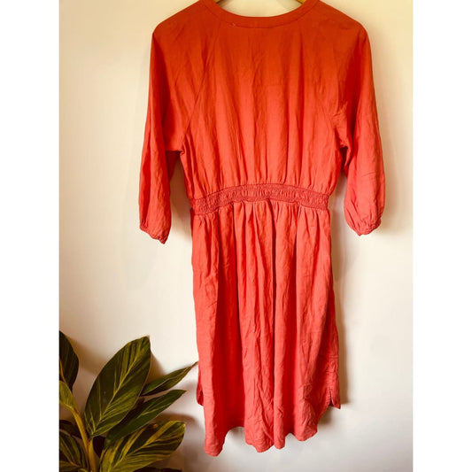 M&s linen blend dress – size 10 – brand new cut label - dresses bnew label cut branded clothing - clothing & fashion