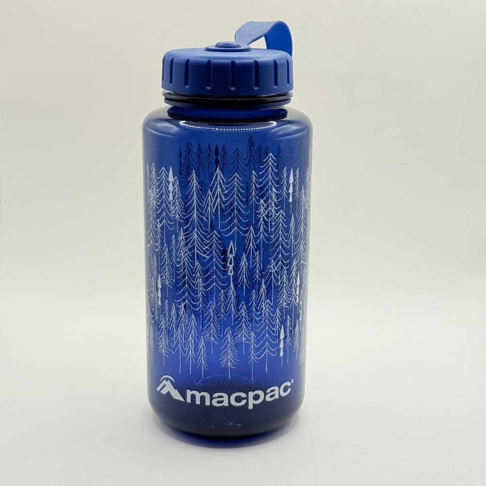 Macpac bpa-free water bottle - 900ml blue - water bottles home&living materials