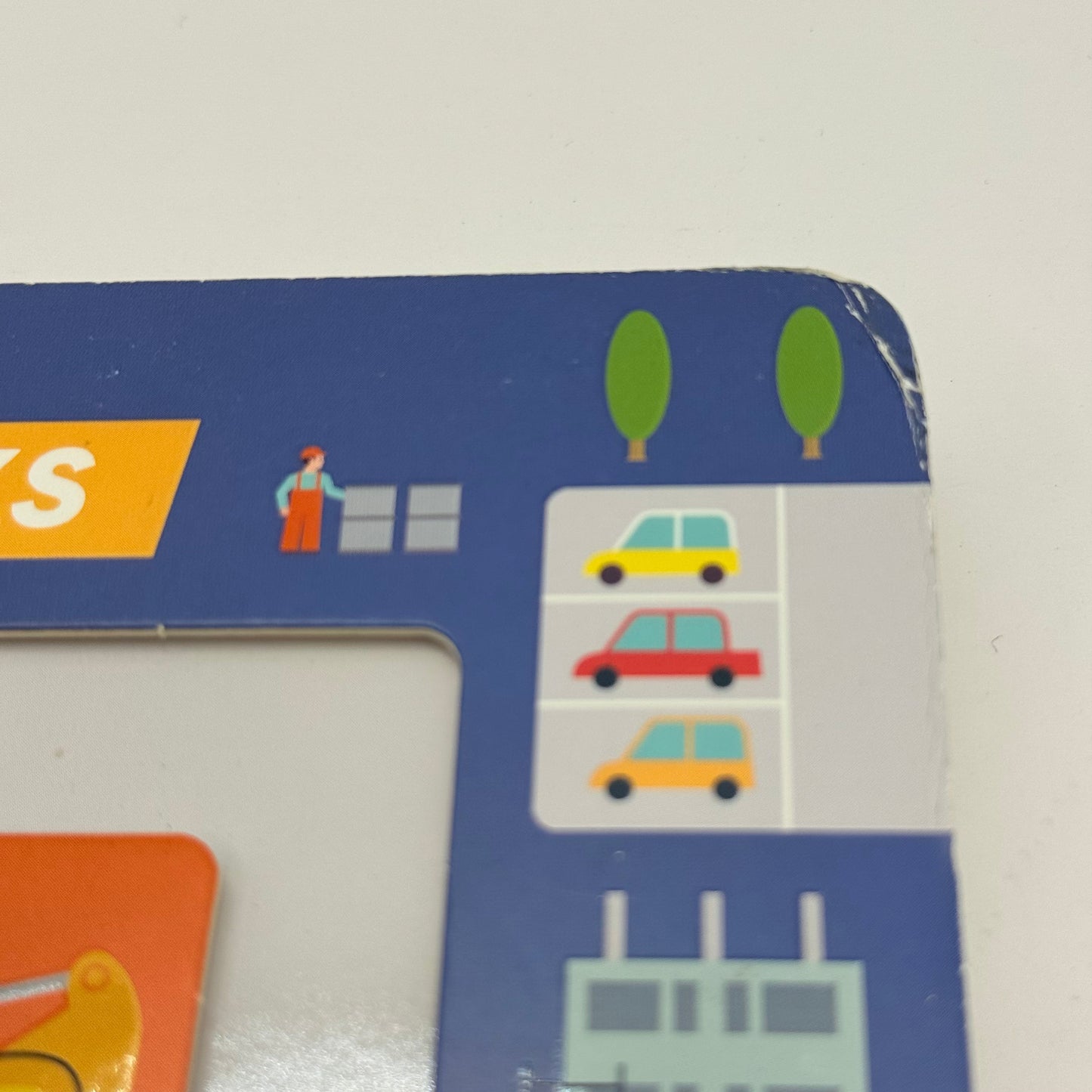Make tracks: building site by johnny dyrander - educational toys condition: used printed media