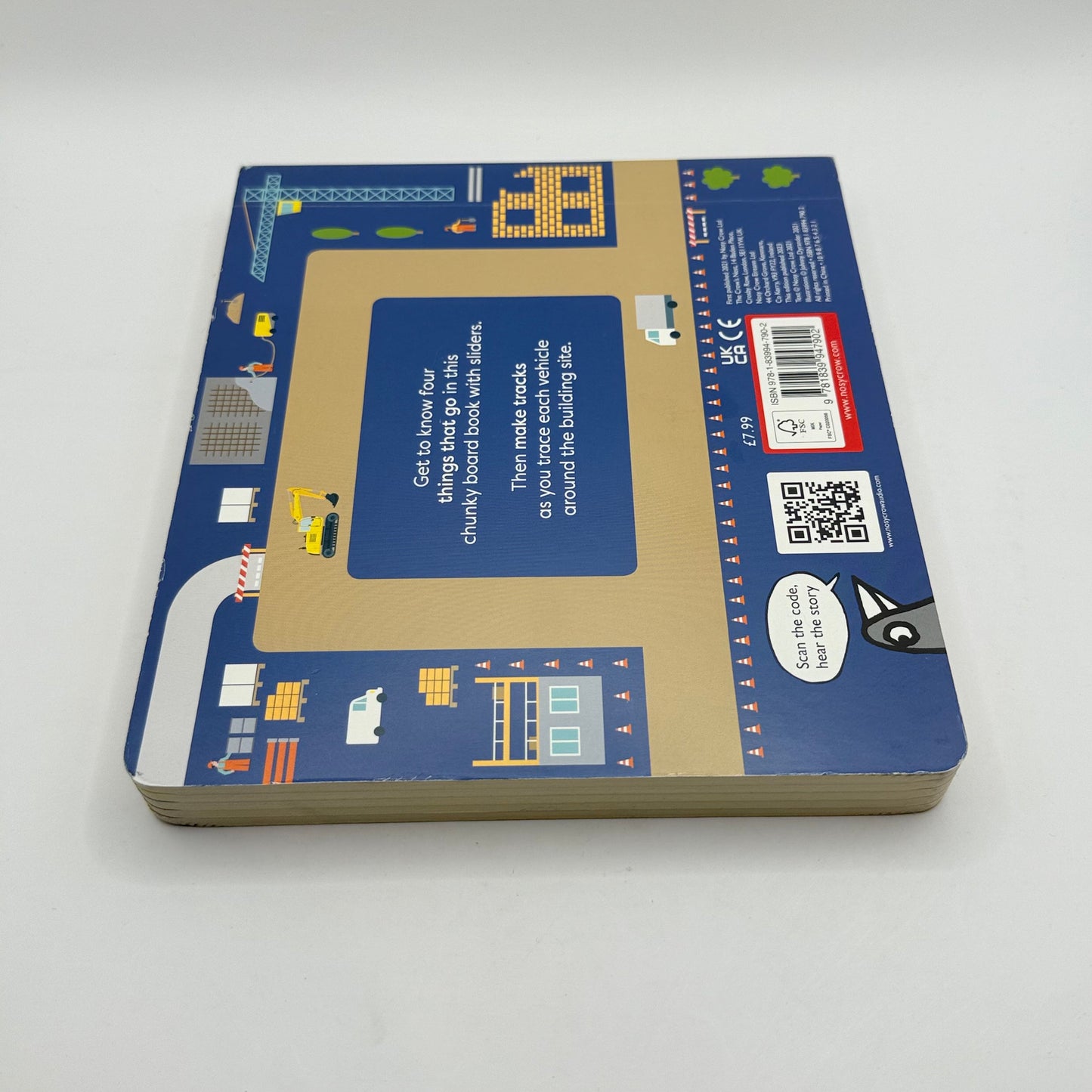 Make tracks: building site by johnny dyrander - educational toys condition: used printed media