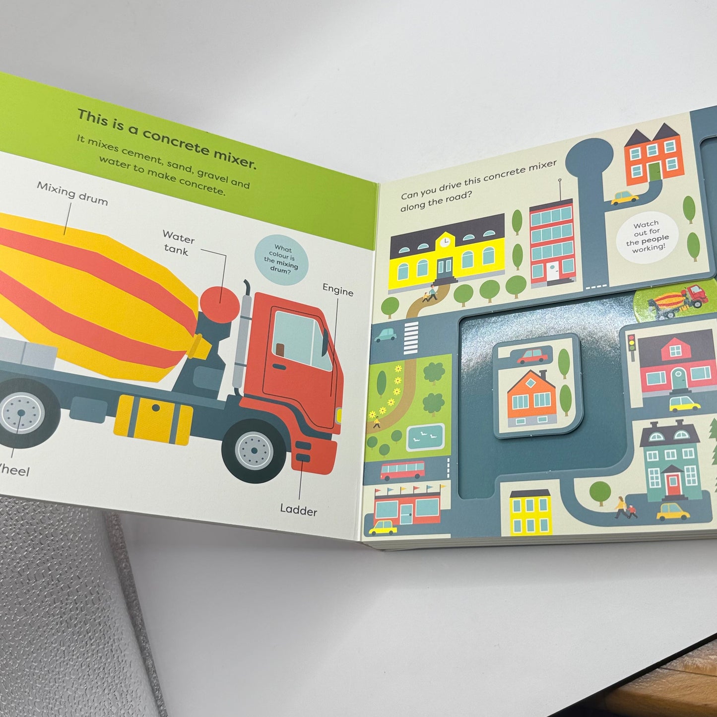 Make tracks: building site by johnny dyrander - educational toys condition: used printed media
