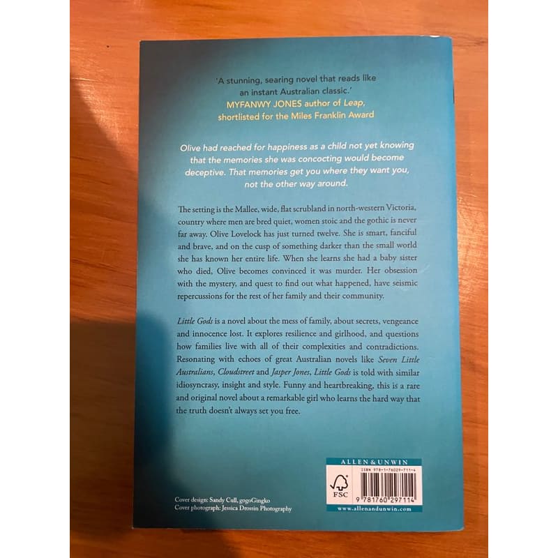 Little gods - jenny ackland *like new* - books condition: used - fiction printed media