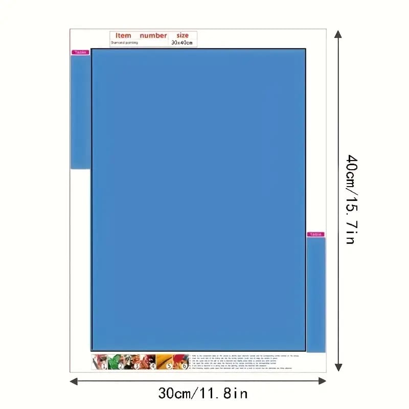 30x40cm mandela pattern diamond art kit - drawing & painting kits crafts