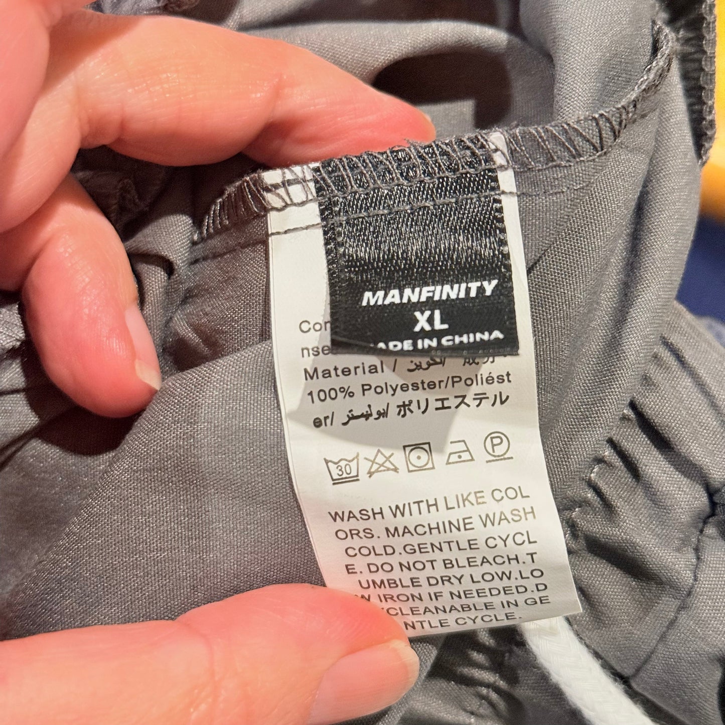 Manfinity size xl men’s grey cargo shorts - cargo shorts bottoms men’s apparel