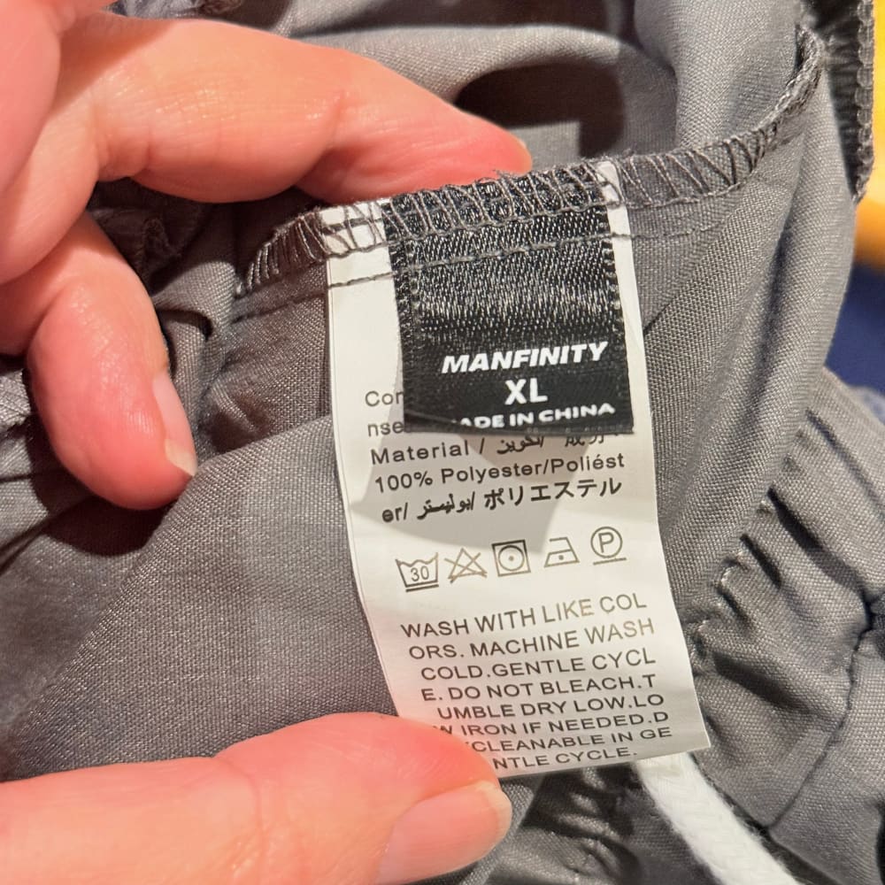 Manfinity size xl men’s grey cargo shorts - cargo shorts bottoms men’s apparel