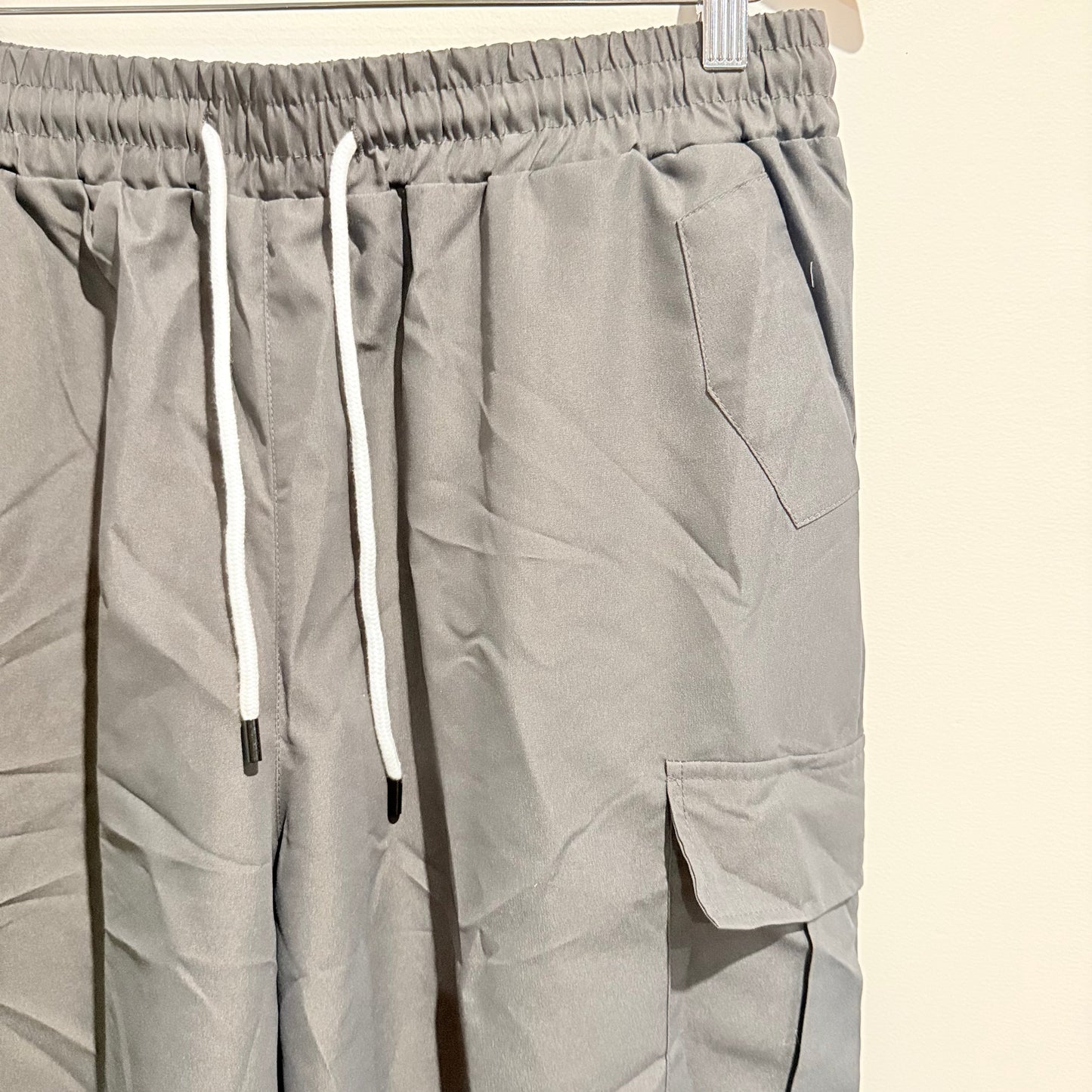Manfinity size xl men’s grey cargo shorts - cargo shorts bottoms men’s apparel