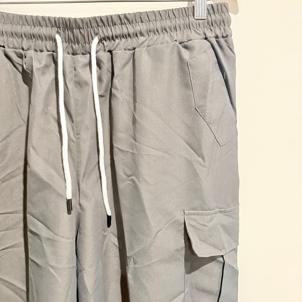 Manfinity size xl men’s grey cargo shorts - cargo shorts bottoms men’s apparel