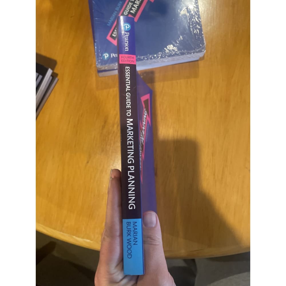 Essential guide to marketing planning - fourth edition - print books book - business - non-fiction printed media