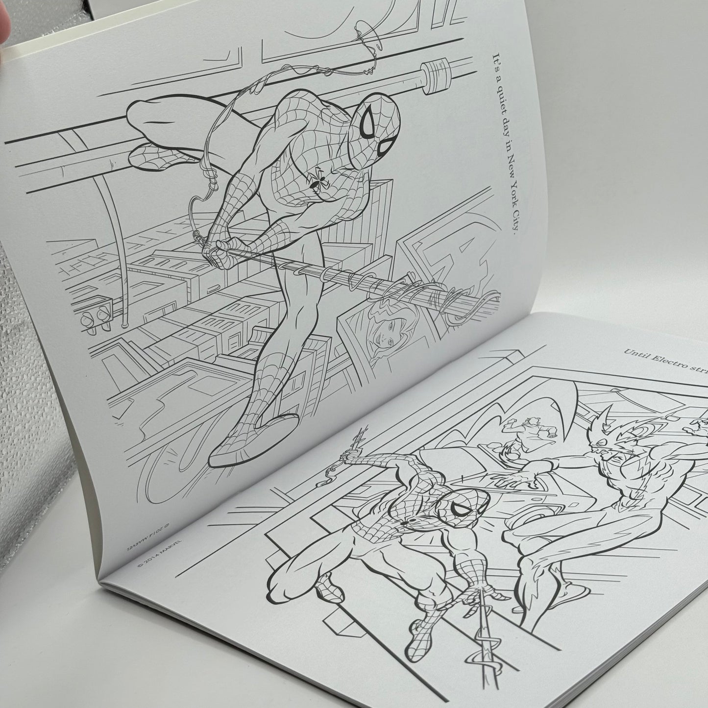 Marvel ultimate spider-man colouring book - coloring books & pads crafts