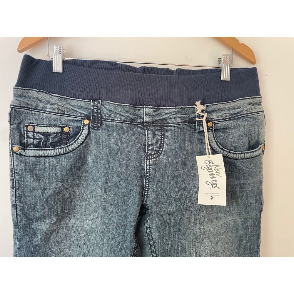 New beginnings size 14 maternity jeans - maternity clothing bottom - clothing & fashion - jeans - maternity - special