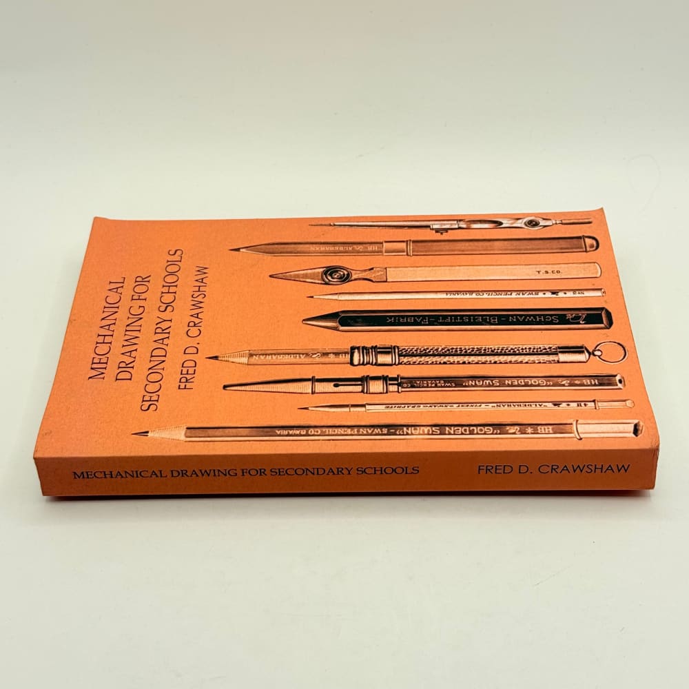 Mechanical drawing for secondary schools by fred d crawshaw - print books printed media