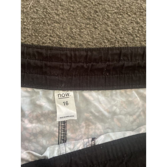 Now size 16 board shorts - boardshorts bottom - condition: used - shorts women’s apparel