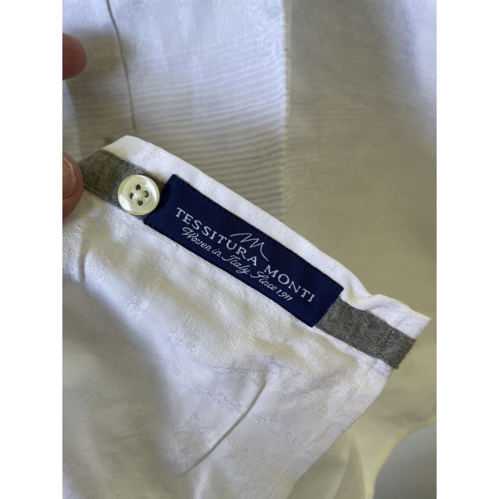 Brand new giovanni gentile slim fit size m cotton short sleeve shirt - shirts clothing & fashion - men - t-shirt - tops